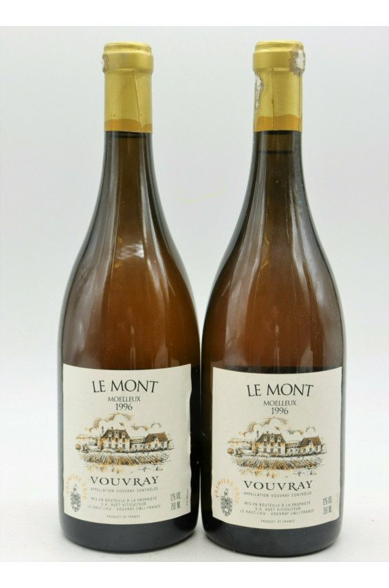 Huet Vouvray Le Mont Moelleux 1ère Trie 1996